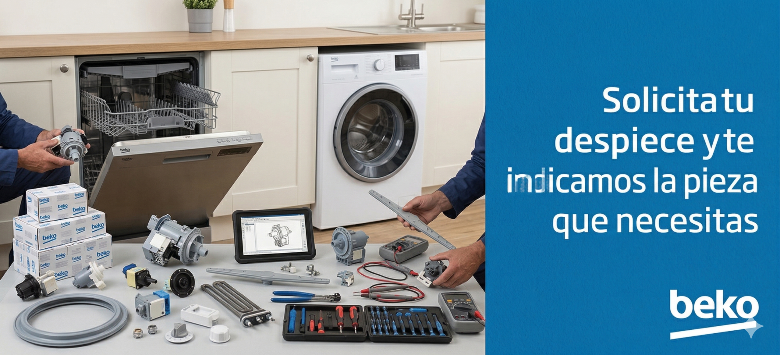 Solicita tu despiece Beko
